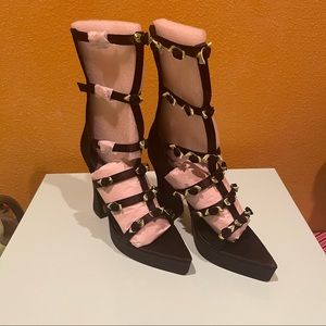 dolls kill sugar thrillz softcore thorn caged heels